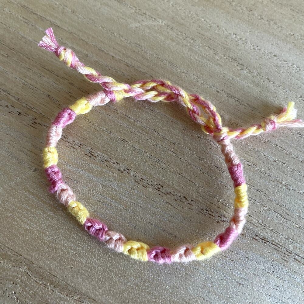 Daira Bracelet anklet trendy comfortable tie embroidery thread woven gift